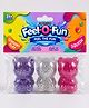 Feel O Fun Squishy Glitter Orb Bear Pack of 3