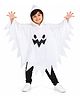 Itsmycostume Halloween Theme Hooded Poltergeist Poncho Costume - White