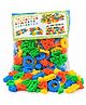 Happy Hues Alphabet & Number Lacing Blocks - Educational Threading & Letter Sorting Toy Set for Kids -130+ Pieces