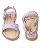 boyz n galz Butterfly Designed Velcro Closure Sandals - Lavender