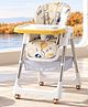 StarAndDaisy Galaxy Star Baby High Chair for 0 to 5 Years Adjustable Backrest Footrest and Food Tray 5 Point Safety Harness Foldable Baby Feeding Chair for Comfortable Feeding and Dining