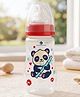 StarAndDaisy Anti Colic Baby Plastic Feeding Bottle Slim Regular Neck Cherry Red 125 ml Pack of 1 for Comfortable Feeding and Everyday Use