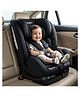 Baybee Convertible Car Seat for Baby 0 to 7 Years with ISOFIX, 3 Position Recline, Headrest Adjustable | ECE R44/04 Safety Certified | Travel Baby Car Seat for Toddlers Kids Boys Girls (Jet Black)