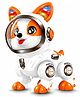 Sanjary Interactive Robot Dog Toy with Colorful Lights Music Dancing Learning Activities for Kids Gift color design may vary