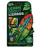 THINKER PLACE TPR Stretchy Temperature-Changing Grass Lizard - Multi Colour
