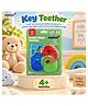 Nuluv Silicone Key Shape water filled Food-Grade Teether for baby