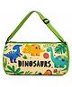 DPARANI Kids Dinosaur print Duffel Bag, 34x19x22 cm, for boys and girls travel dayout/picnic/gifts- Green