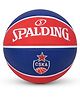 SPALDING CSKA Moscow Basketball Basketball - Size: 7 (Standard, Pack of 1, Blue, Red)