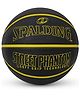SPALDING Street Phantom Professional Match Rubber Moulded Butyl Bladder Indoor/Outdoor Basketball - Size: 7 (Standard, Pack of 1, Yellow)