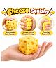 Azhari Cheese Shaped Squishy Fidget Toy Soft Sensory Stress Relief Reusable Squeeze Toy for Kids Adults Relaxation Fun