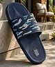 TRV Abstract Designed Flip Flops - Blue