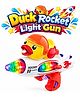 Sanjary Rocket Duck Toy Gun with Colorful Lights, Sound Effects, Fun Pretend Play Gift for Children color design may vary