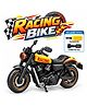 Sanjary Kids Toy Rescue Set Friction Powered Racing Motorcycle with Realistic Design Pullback Action Pretend Play color desig may vary