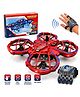 Sanjary Remote Control Gesture Sensor Drone Toy with 360° Flips Obstacle Avoidance LED Lights for Kids color design may vary