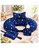 Adore Feedero- The Premium Multi-Stage Baby Feeding Pillow with Storage Bag- 2 Pillows, Straps- Navy Blue