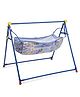 Mothertouch Indo Cradle Bear Print - Navy