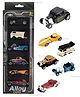 YAMAMA Alloy Cars 1:64 Scale Diecast Metal Superhero Muscle Cars and Vintage Vehicle Toy Set of 6 Miniature Collectible Racing Vehicles