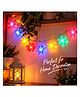Bubble Trouble LED Flower String Light 3 Meter Multicolor, Pack of 2, 14 LED Decorative Flower Lights with Blinking Mode for Home & Party Decoration