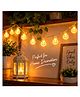 Bubble Trouble LED Crystal Ball String Lights Warm White, Pack of 2, 3 Meter 14 LED Decorative Lights for Home & Festive Decoration