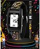 Spiky Musical Instrument Designed Digital Watch - Black