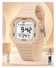 Spiky Solid Digital Watch - Pink
