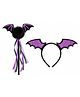 Tipy Tipy Tap Halloween Theme Bat Wings Costume Accessory Set - Black & Purple