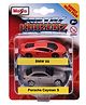 Maisto Metal Kruzers BMW X6 & Porsche Cayman Die Cast Cars Pack of 2 - Orange Silver