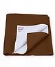 Haus & Kinder Baby Bed Protector Sheet for Toddler Children, Large Size, 100 x 140cm (Pack of 2)