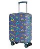 Snug-On Space Kids Hard Trolley Luggage - 20 Inch | Unbreakable Polycarbonate Suitcase Bag