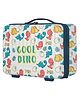Snug-On Cool Dino Kids Hard Vanity Bag | Unbreakable Polycarbonate Travel Organizer for Toys, Makeup & Accessories | Lightweight Hand Carry Storage Box