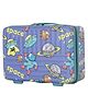 Snug-On Space Kids Hard Vanity Bag | Unbreakable Polycarbonate Travel Organizer for Toys, Makeup & Accessories | Lightweight Hand Carry Storage Box