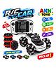 AKN TOYS Remote Control Car for Kids 2.4GHz 4WD RC Stunt Car with 360° Spin, All Terrain & Amphibious Water Driving, Mini Portable RC Car Toy ,Indoor Outdoor Gift - PACK OF 1- (color may vary)
