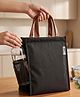 SaleOn Insulated Lunch Bag for Office Men Women Kids, Large Tiffin Bag with Side Bottle Pocket, Aluminium Foil Lining, Oxford Fabric Lunch Box Bag for School, College, Travel & Picnic