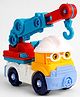 Kids Fun DIY Educational STEM Nut & Bolt Assembly Crane Construction Toy Truck