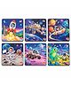 OPA Toys Space Adventure Jigsaw Puzzle Combo Set of 6, Multicolor, 3+ Years
