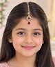 Daizy Stones & Beads Embellished Maang Teeka - Golden