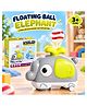Elecart Floating Ball Elephant Toy for Kids Air Levitation Ball Blowing Toy with Music, Lights & Rolling Wheels, Interactive Sensory Learning Toy, Moving Elephant Gift (Pack 1 Random Colour)