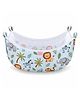 Baby Corp Traditional Muslin 4 Layer Baby Khoyu/Cotton Cradle Cloth for Ghodiyu/Jhula/Palna & Mosquito Net | Cradle Stand Use (Safari Blue)
