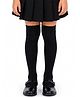 BookMyCostume Cotton Lycra Solid Stockings - Black