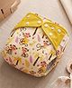 StarAndDaisy Reusable Cloth Diaper for Baby 0 to 3 Years Washable Adjustable Pocket Cloth Nappy Leakproof Breathable Soft Cotton Inner Eco Friendly Diaper for Boys and Girls Monkey Set of 1