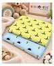 NEW COMERS Waterproof Diaper Changing Mat for Newborn Baby , Soft 100%Muslin Double Cloth Cotton Top, Foam Cushion & Waterproof TPU Backing , Bed Protector Dry Sheet ,70 x 48 cm