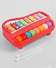 ToyMark 2 in 1 Baby Piano Big Xylophone Toy - Red