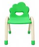 BaCHPan Ergonomic Kids Chair with Cloud Backrest, Powder-Coated Metal Legs Handle Durable plastic kids chair aged 2-8 featuring cloud backrest, powder-coated metal legs, carry handle & anti-slip feet