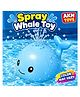 AKN TOYS Baby Cartoon Whales Fountain Toddler Bath Toys Summer Beach Animal Bathroom Cute Spray Whale Toy- PACK OF 1- ( COLOR MAY VARY )