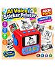 AKN TOYS AI Voice Sticker Printer Box, Portable Pocket Sticker Box with HD Screen, Inkless Mini Thermal Sticker Machine for Coloring and DIY Creative- PACK OF 1- ( COLOR MAY VARY )