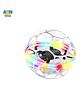 AKN TOYS Flying Football LED Hover Ball Toy- PACK OF 1- ( COLOR MAY VARY )