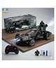 AKN TOYS Remote Control Batman car with Mist Spray, High-Speed LED RC Car, USB Rechargeable, Racing Toy- PACK OF 1- ( COLOR MAY VARY )