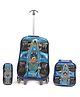 Disney Pixar Cars Travel Trolley Bag Combo Set Multicolour - 16 inches