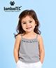 Kidbea Bamboo Woven Sleeveless Solid Camisole - Grey