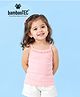 Kidbea Bamboo Woven Sleeveless Solid Camisole - Pink